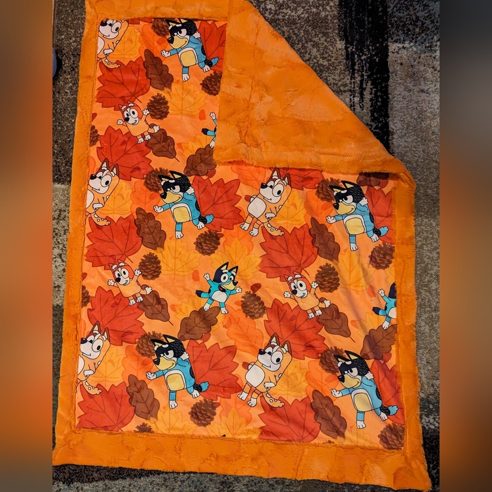 Bluey Designer Minky Blanket